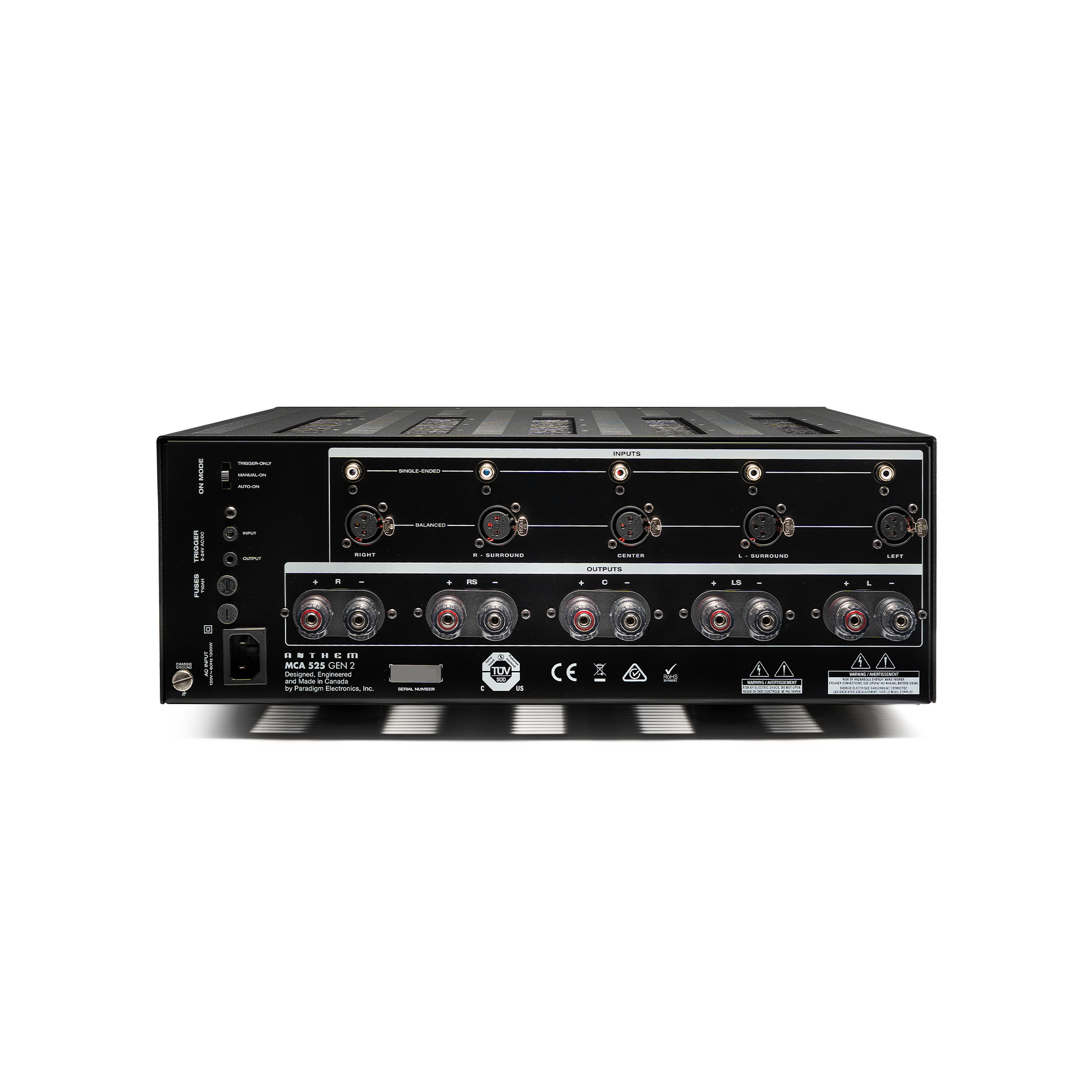 Anthem AV MCA 525 GEN 2 - Power Amplifier - Image 3