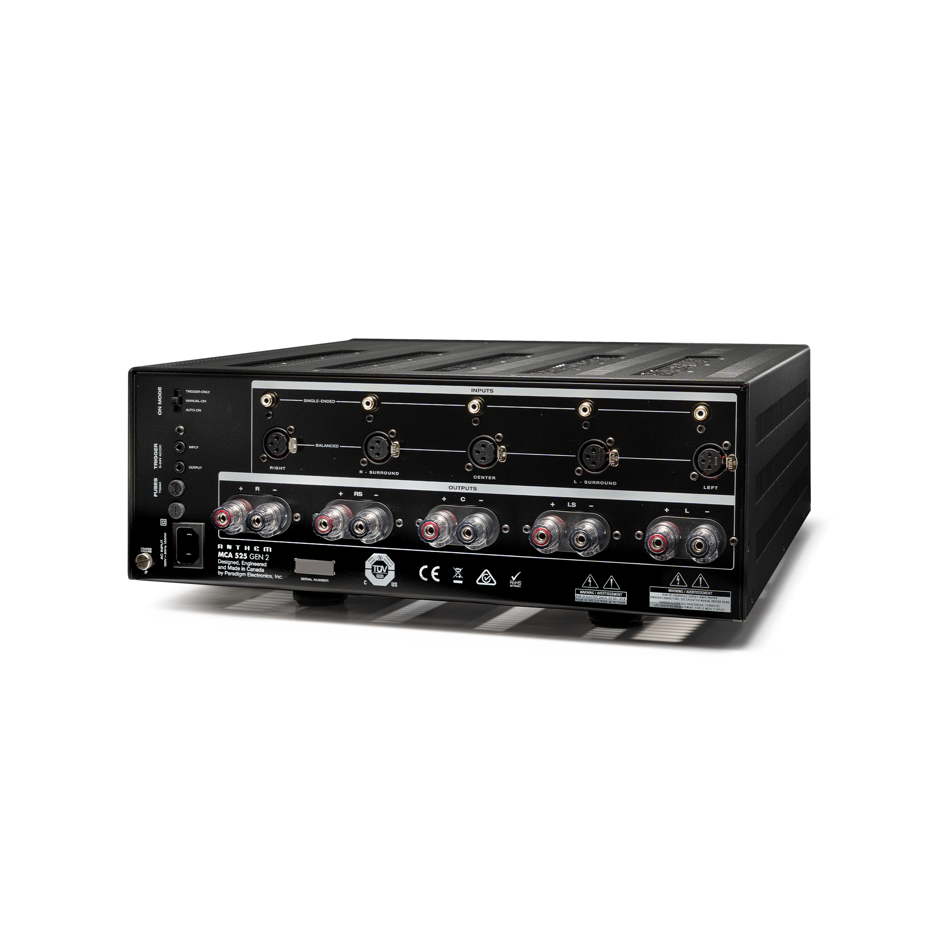Anthem AV MCA 525 GEN 2 - Power Amplifier - Image 2