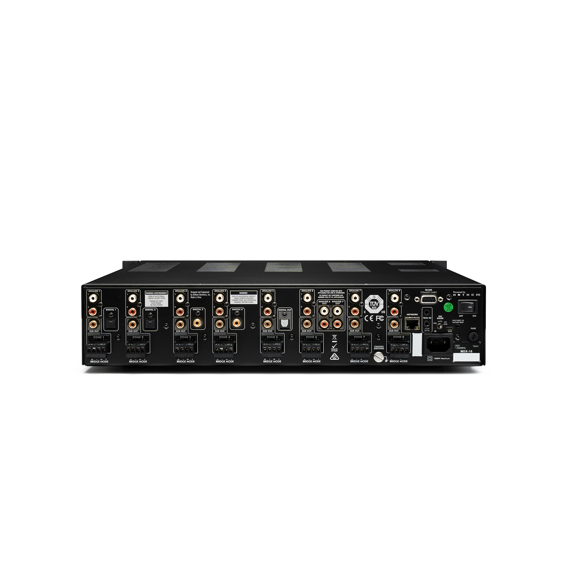 Anthem MDX-16 Multizone Distribution Amplifier - Image 2