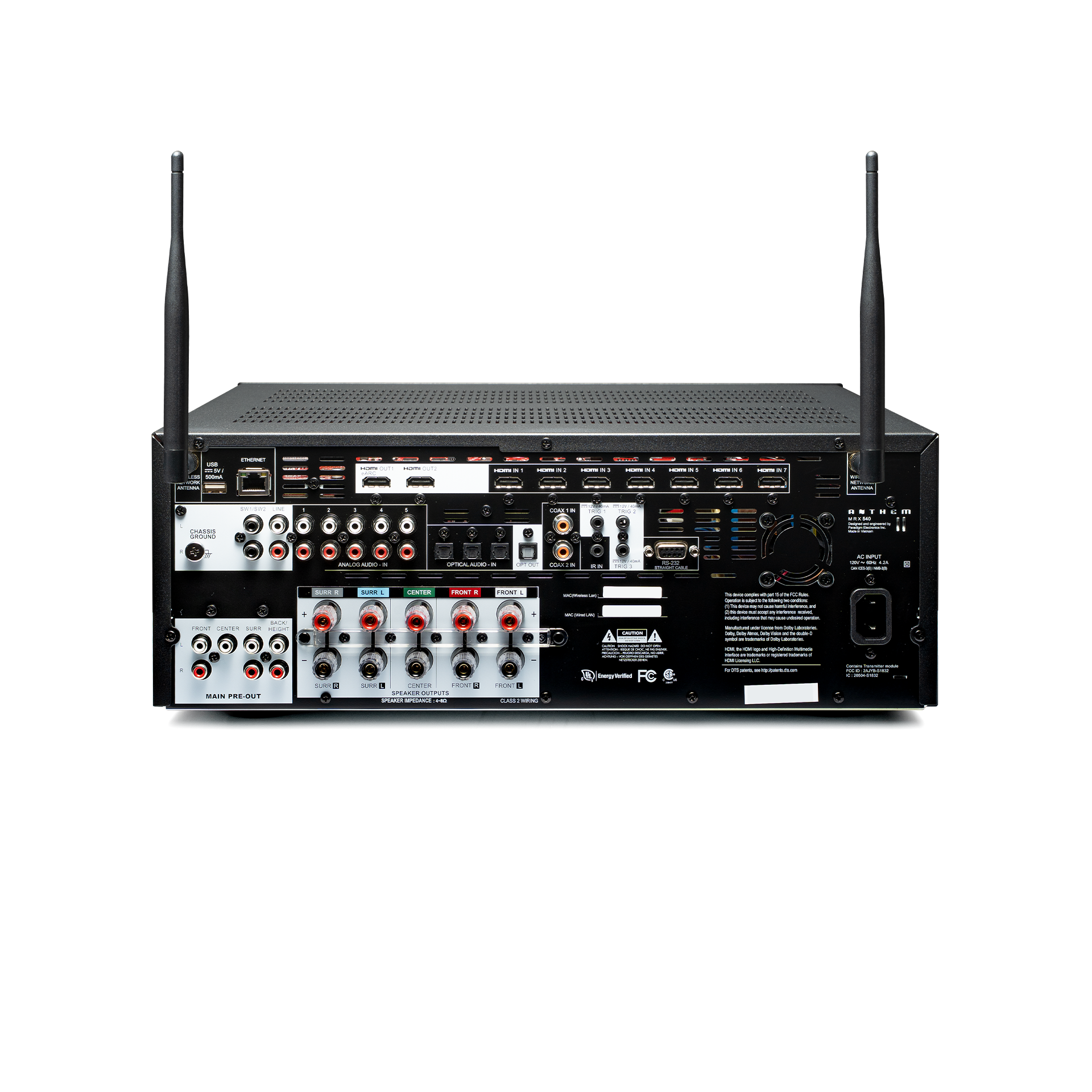 Anthem MRX 540 8K AV Receiver - Image 4