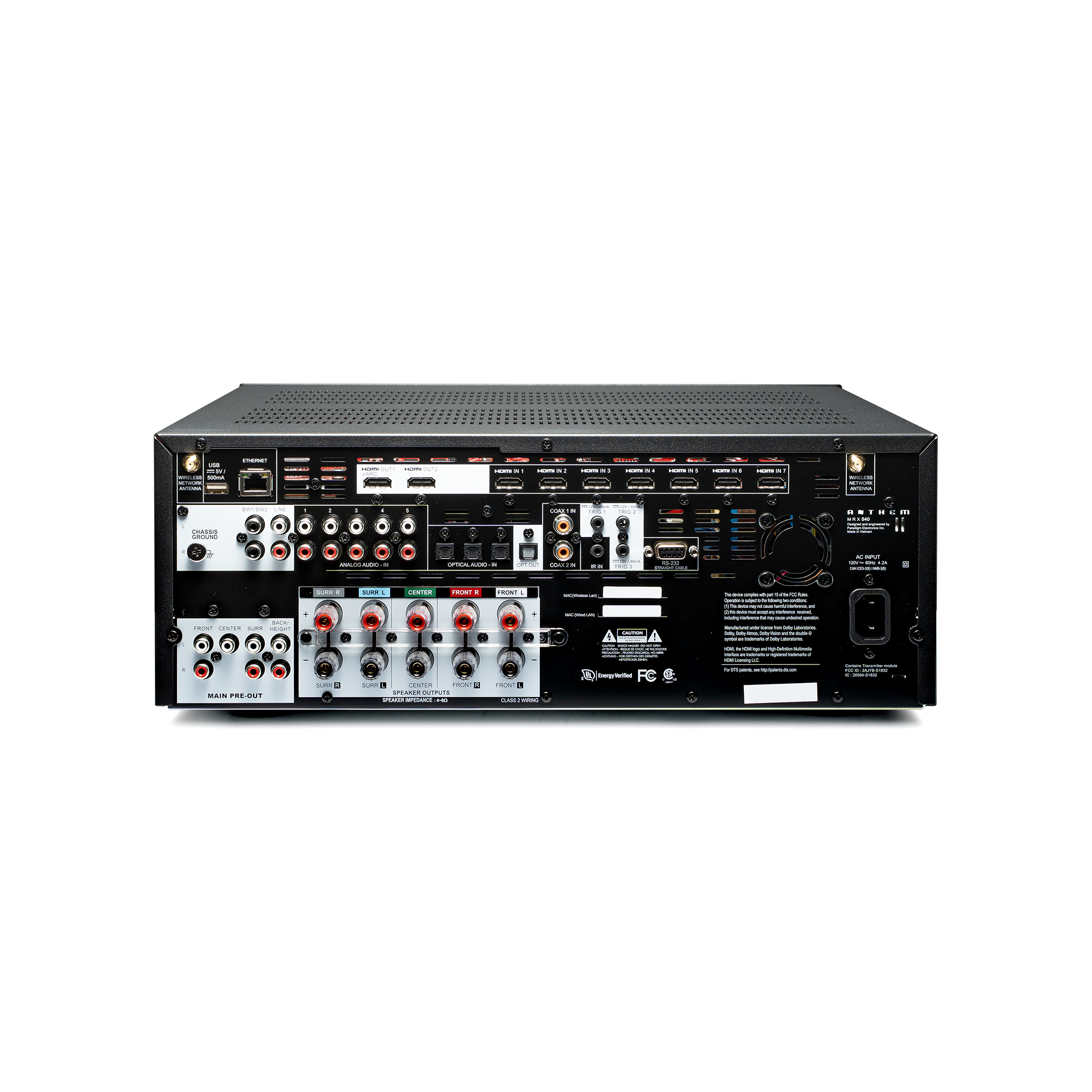 Anthem MRX 540 8K AV Receiver - Image 2