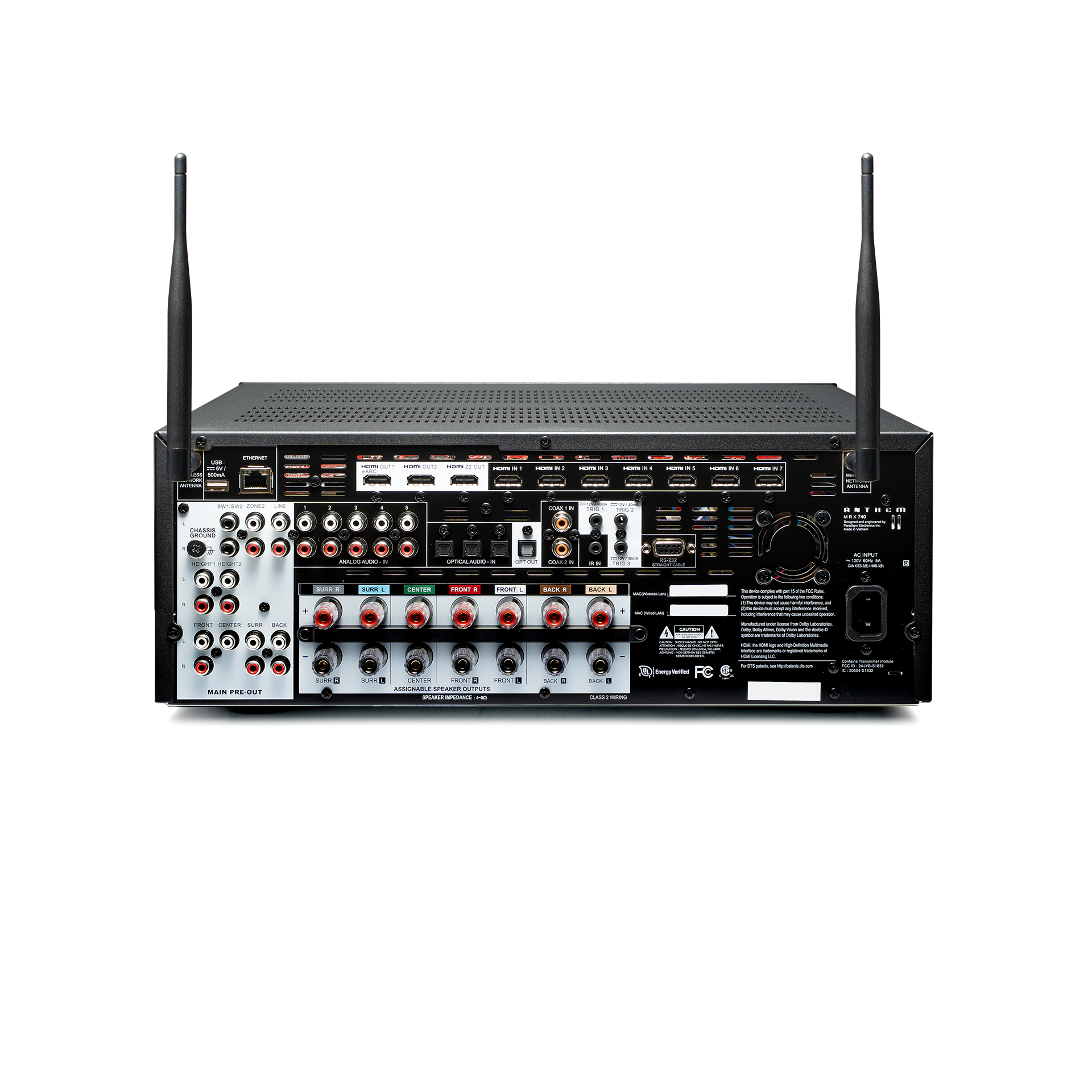 Anthem MRX 740 8K AV Receiver - Image 3