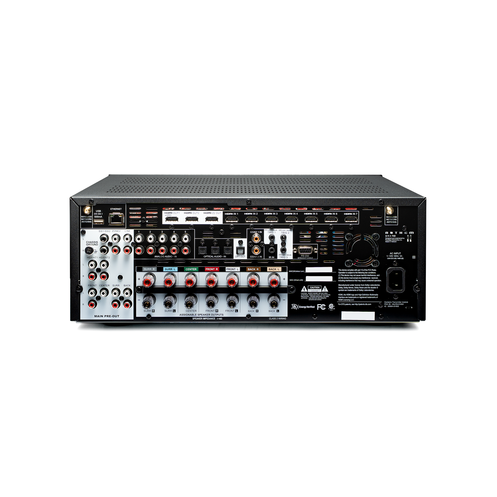 Anthem MRX 740 8K AV Receiver - Image 2