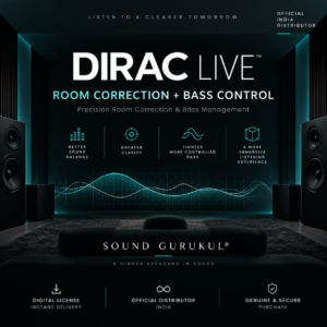Dirac Live Room Correction + Bass Control