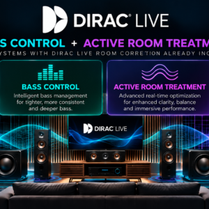 Dirac Live Bass Control + Active Room Treatment